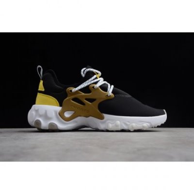 Nike Presto React Siyah / Sarı / Metal Altın Koşu Ayakkabısı Türkiye - NP0XAN5U